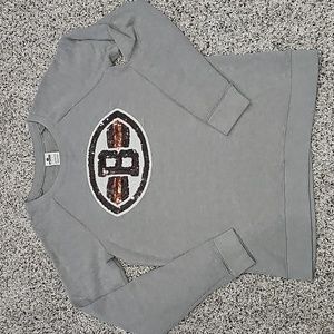 Victoria's Secret PINK Cleveland Browns crew neck sweatshirt